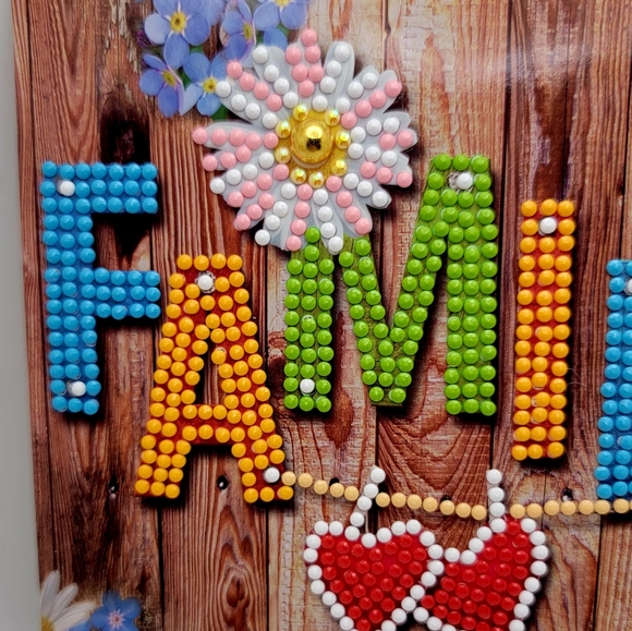 Family Greeting Card Handmade [2 Available] - Picture 6 of 11